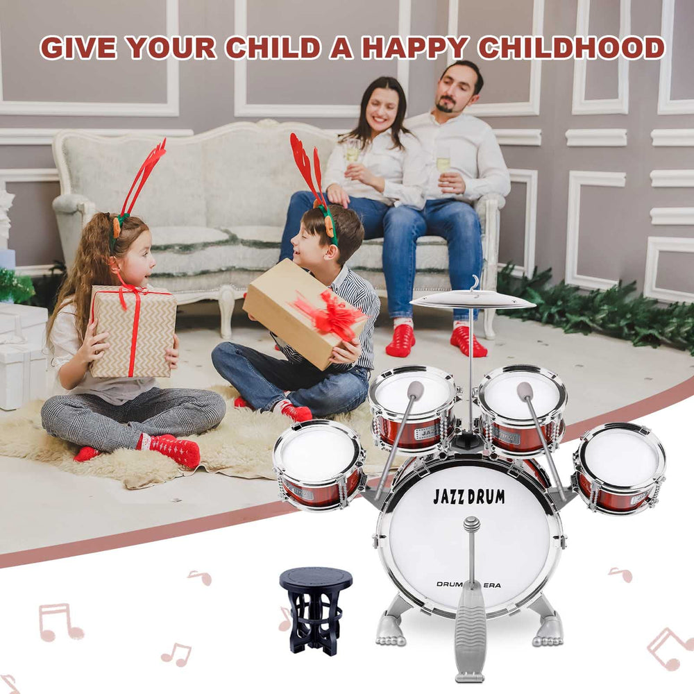 M SANMERSEN gift ready drum set inspires imaginative music sessions