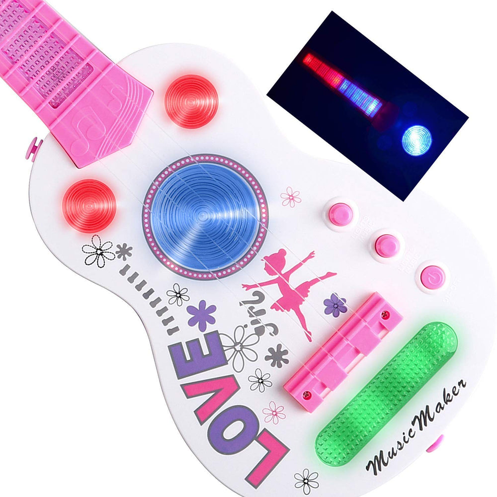 M SANMERSEN compact size guitar fits small hands for easy practice