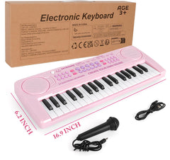 M SANMERSEN bright colored piano makes a delightful birthday gift.