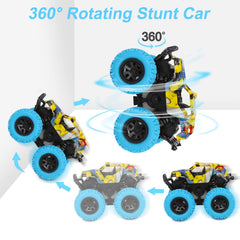 M SANMERSEN Monster Truck Green front view, 360° stunt action sparks imaginative play.