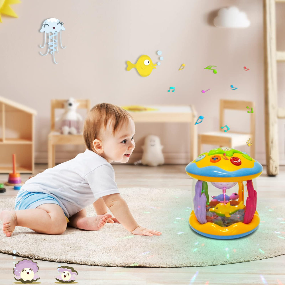 M SANMERSEN ideal gift for 6-18 month olds with engaging ocean visuals.