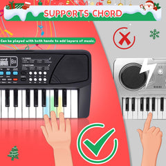 M SANMERSEN chord play function supports multi-finger learning.