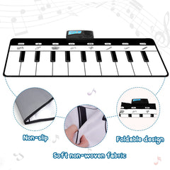 M SANMERSEN Piano Mat portable size for indoor and outdoor play