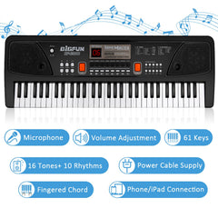 M SANMERSEN piano with microphone energizes singing while playing