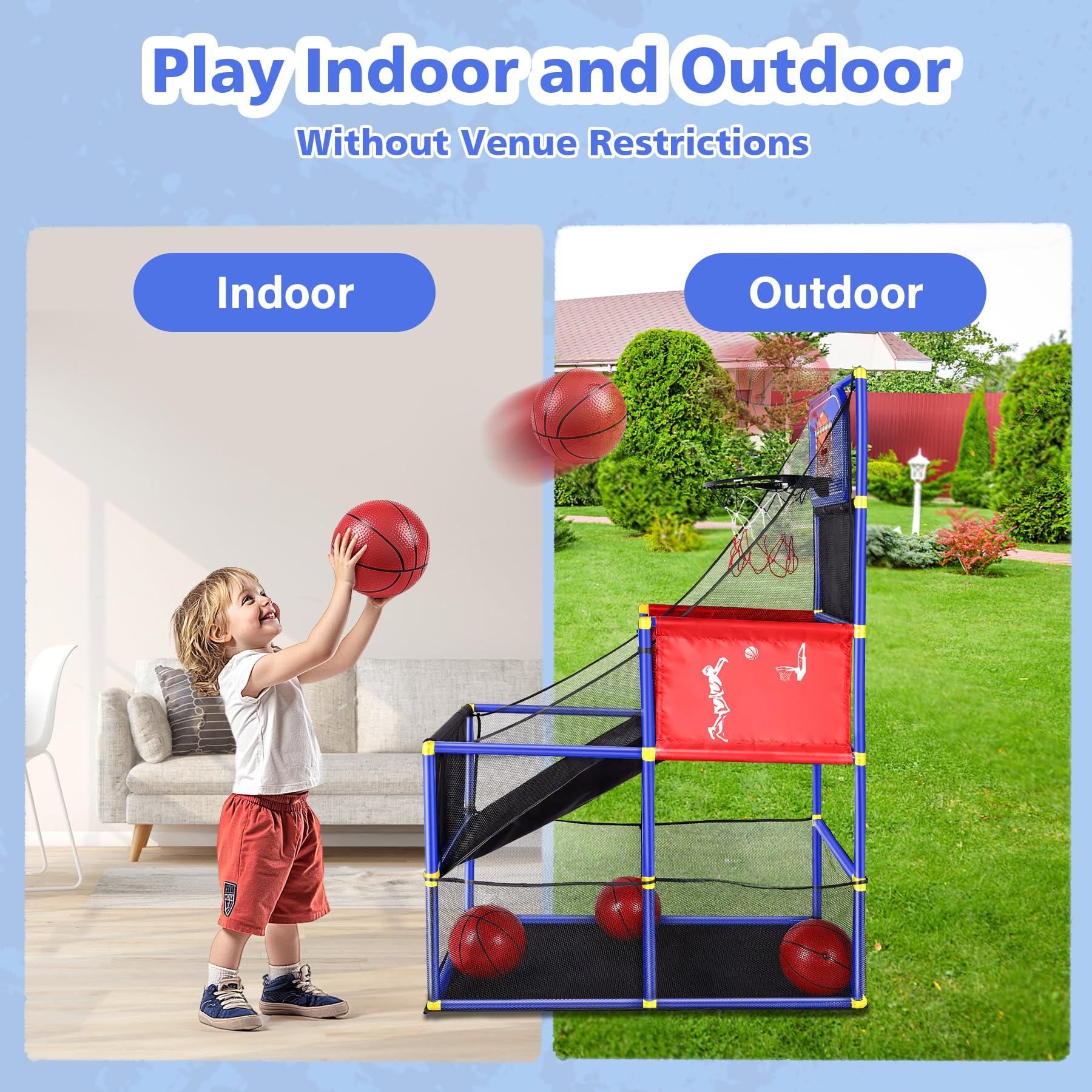 M SANMERSEN portable design for indoor or outdoor use