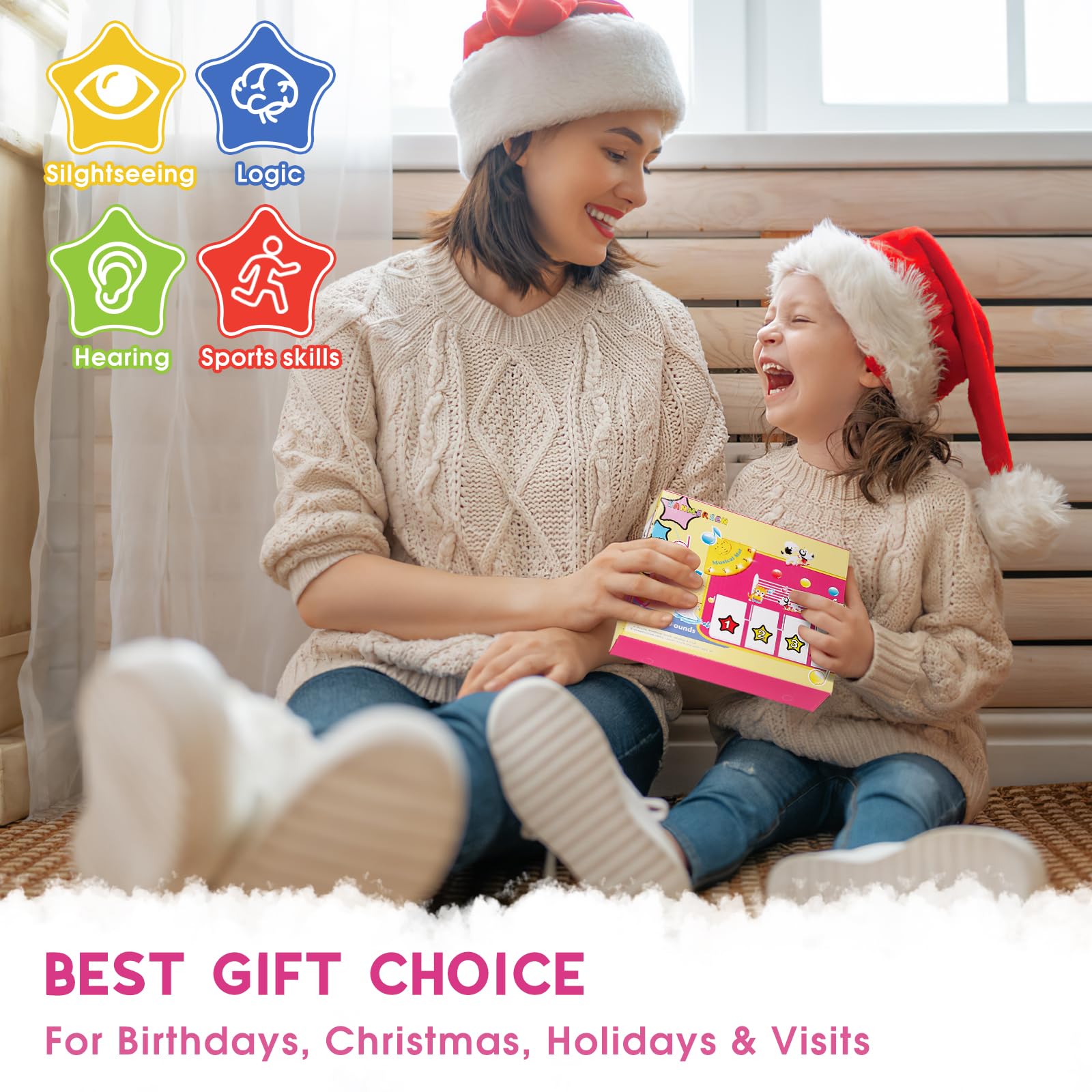 Non toxic material from M SANMERSEN supports safe toddler play