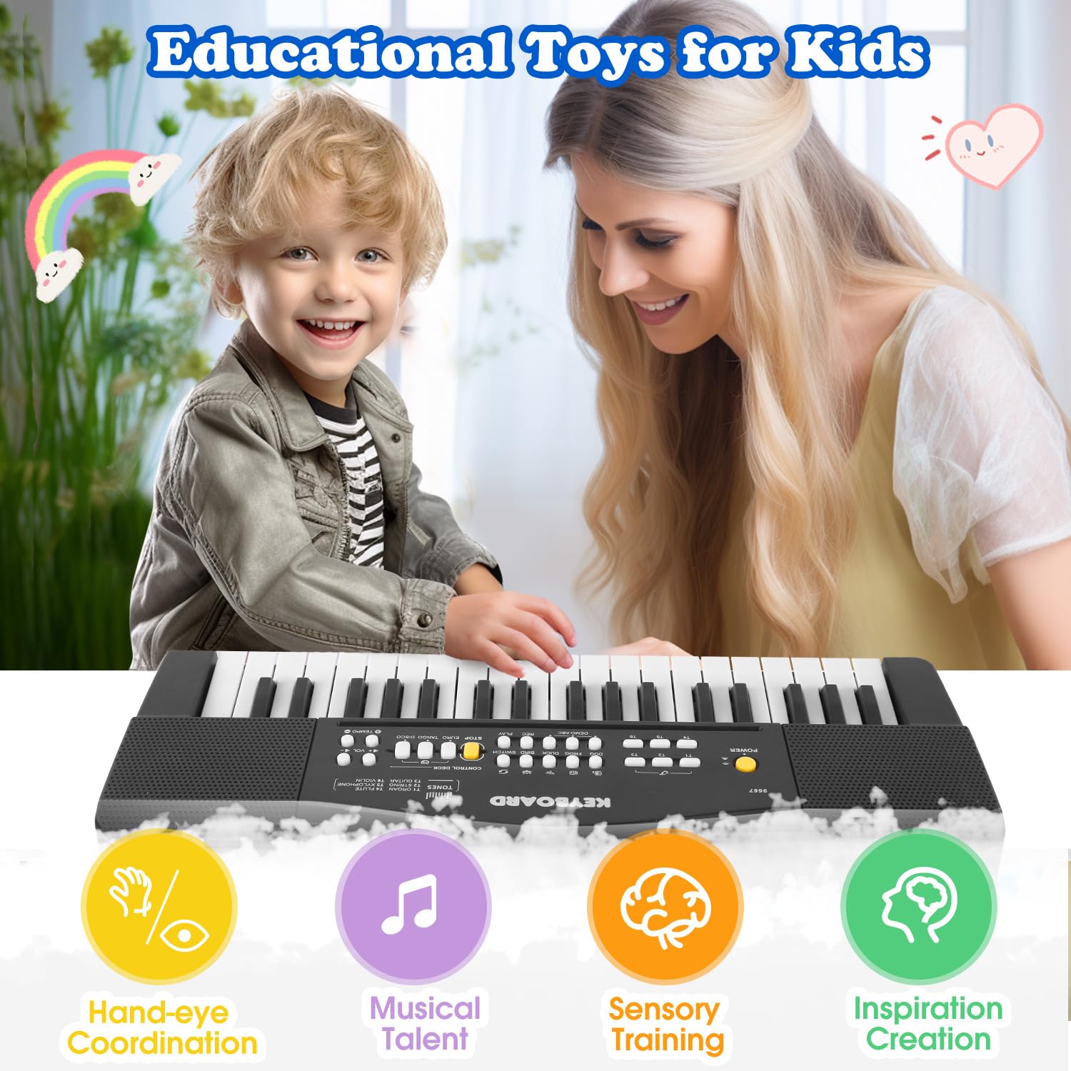 M SANMERSEN toy piano records and plays back performances