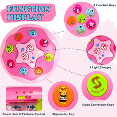 M SANMERSEN BPA-free ABS construction provides smooth edges for little hands.