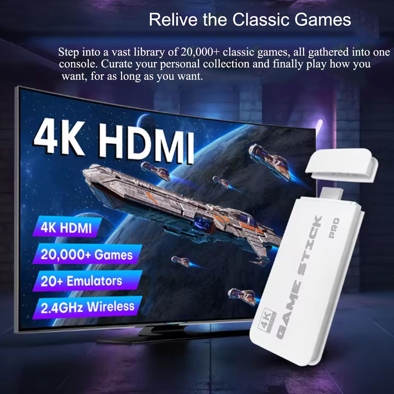 M15 two wireless controllers enable seamless two-player action.