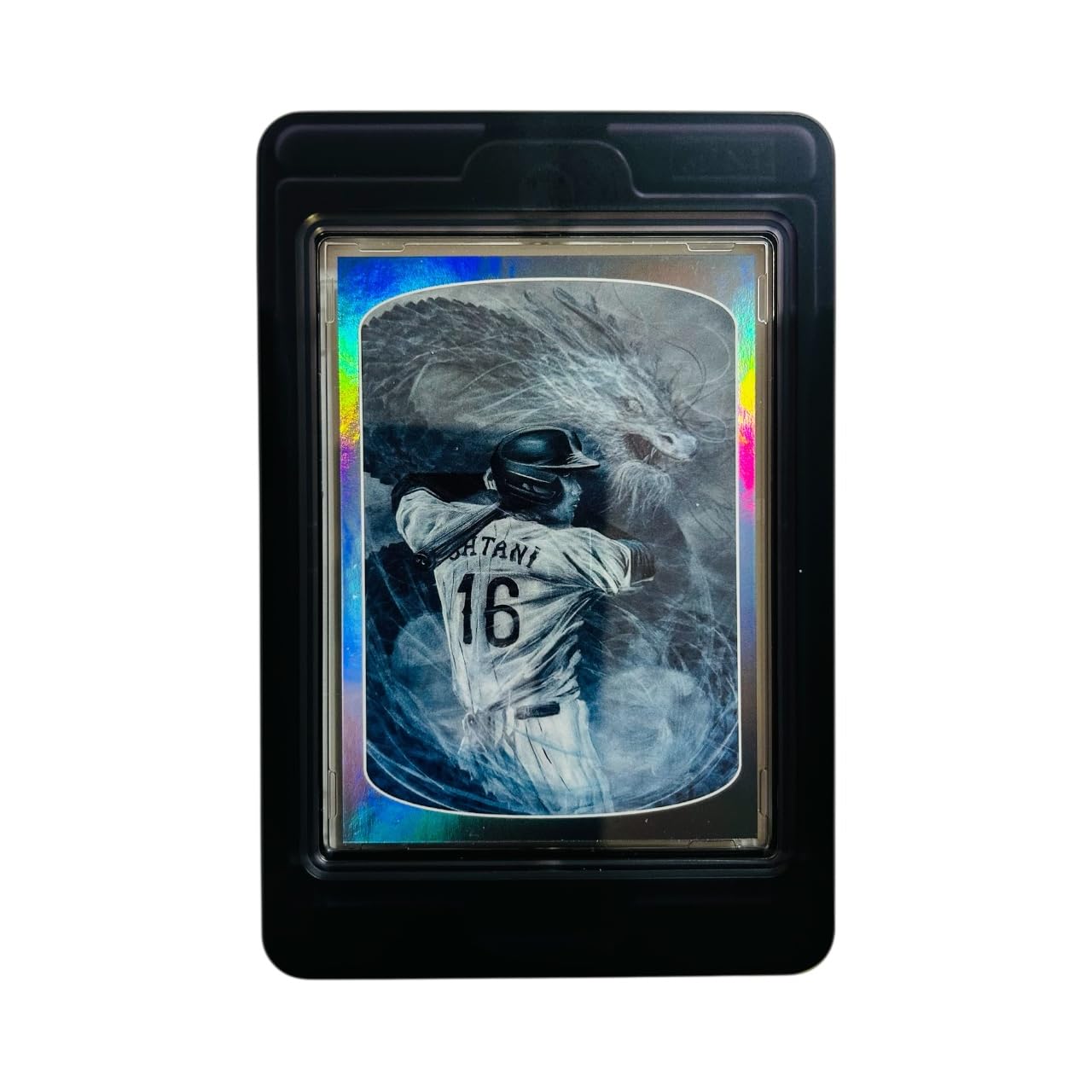 M1NT Sports Card Hobby Case 35pt protects prized cards with a secure magnetic slide-lock.