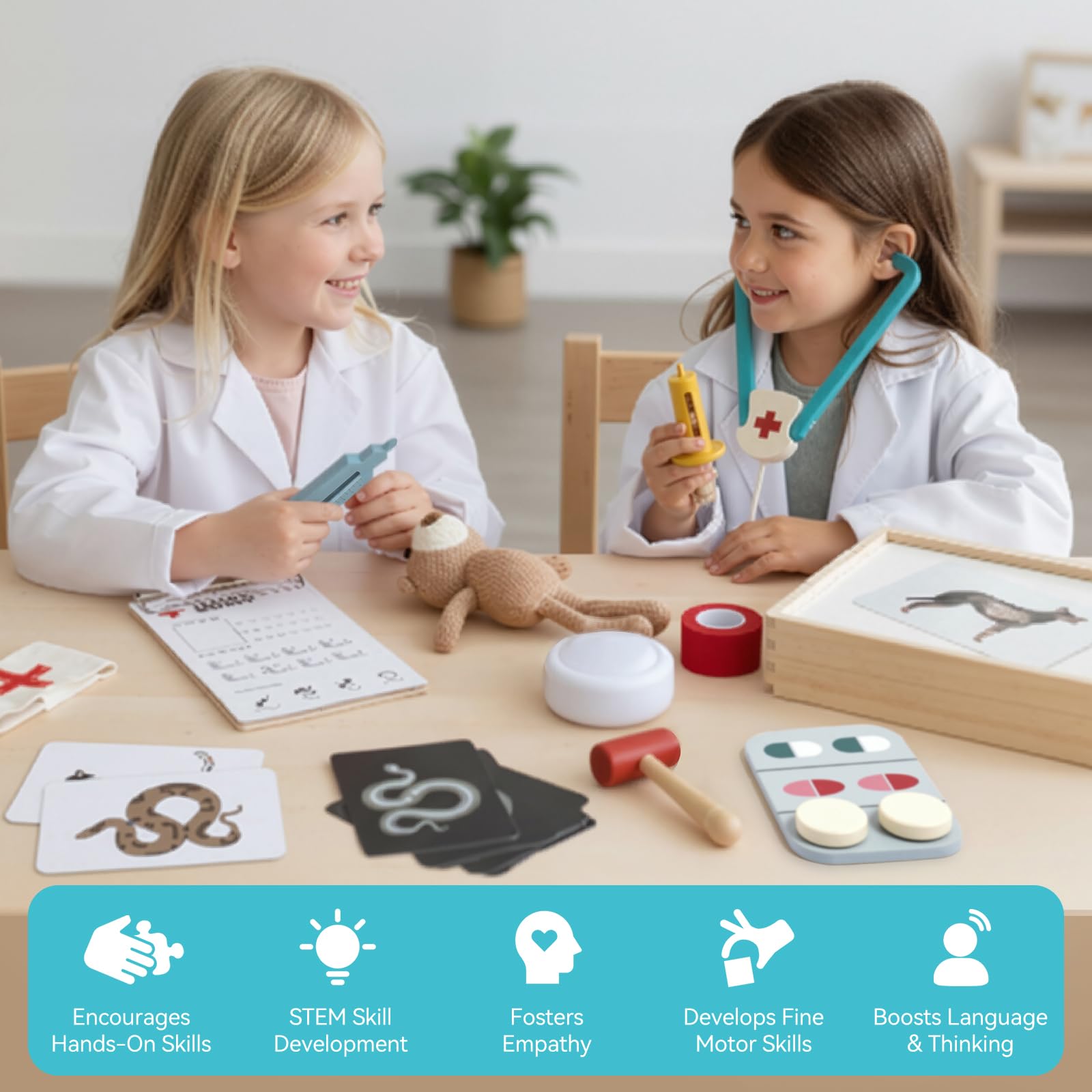 Macabaka medical report board encourages kids to record findings