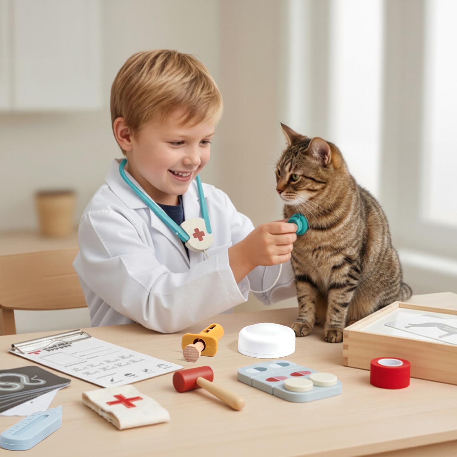 Macabaka thermometer for checking pretend pet temperatures