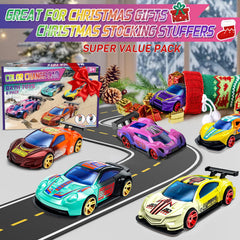MACALOCA die-cast race cars with detailed finishes for imaginative play.