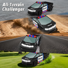 MACALOCA gift-ready packaging makes this RC police truck a thoughtful present.