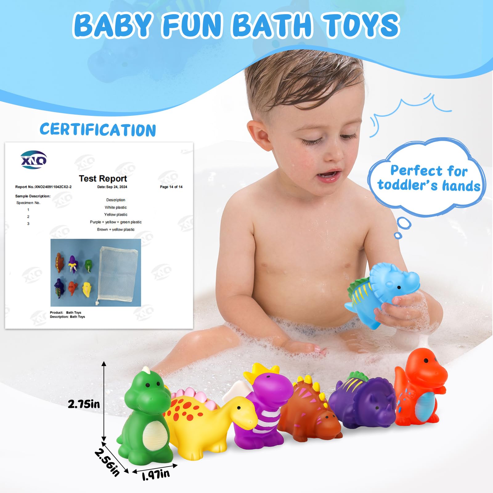 MACALOCA six dinosaur designs spark conversations and imaginative tub play