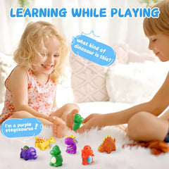 MACALOCA toddler-friendly dinosaur toy designed for small hands during bath time