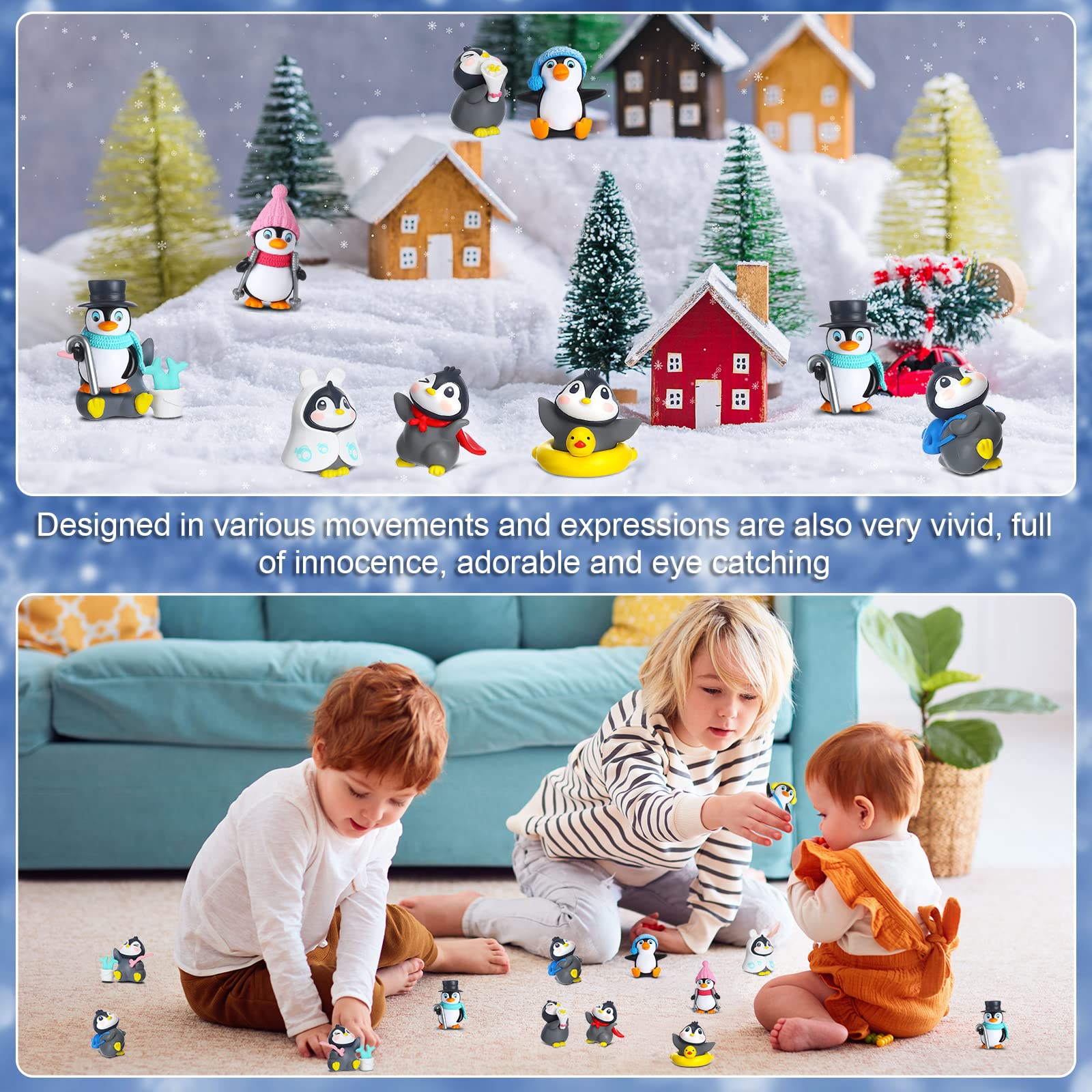 Macarrie garden miniature penguins serve as charming accents in small landscapes.