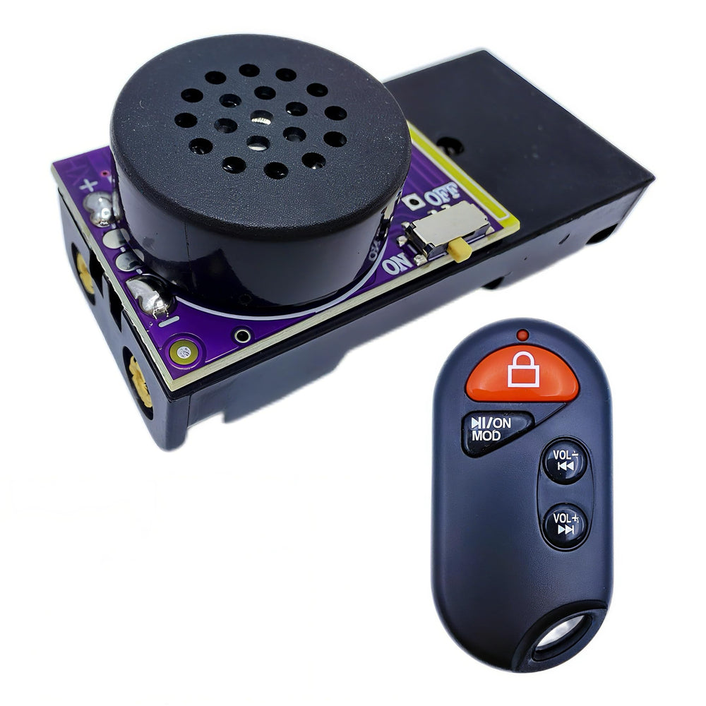 MacroTrek cricket noise maker remote control for discreet office pranks
