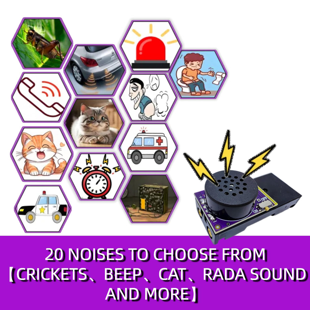 MacroTrek hidden noise device tucked away for subtle playful pranks