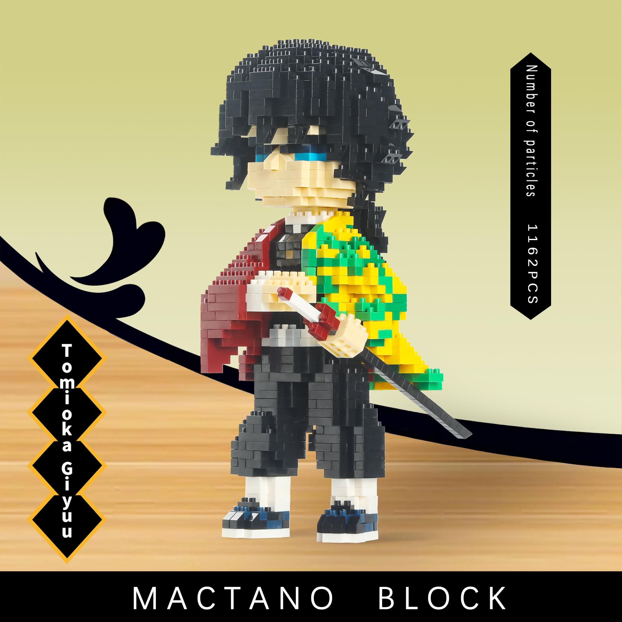 MACTANO ABS brick construction offers sturdy display.