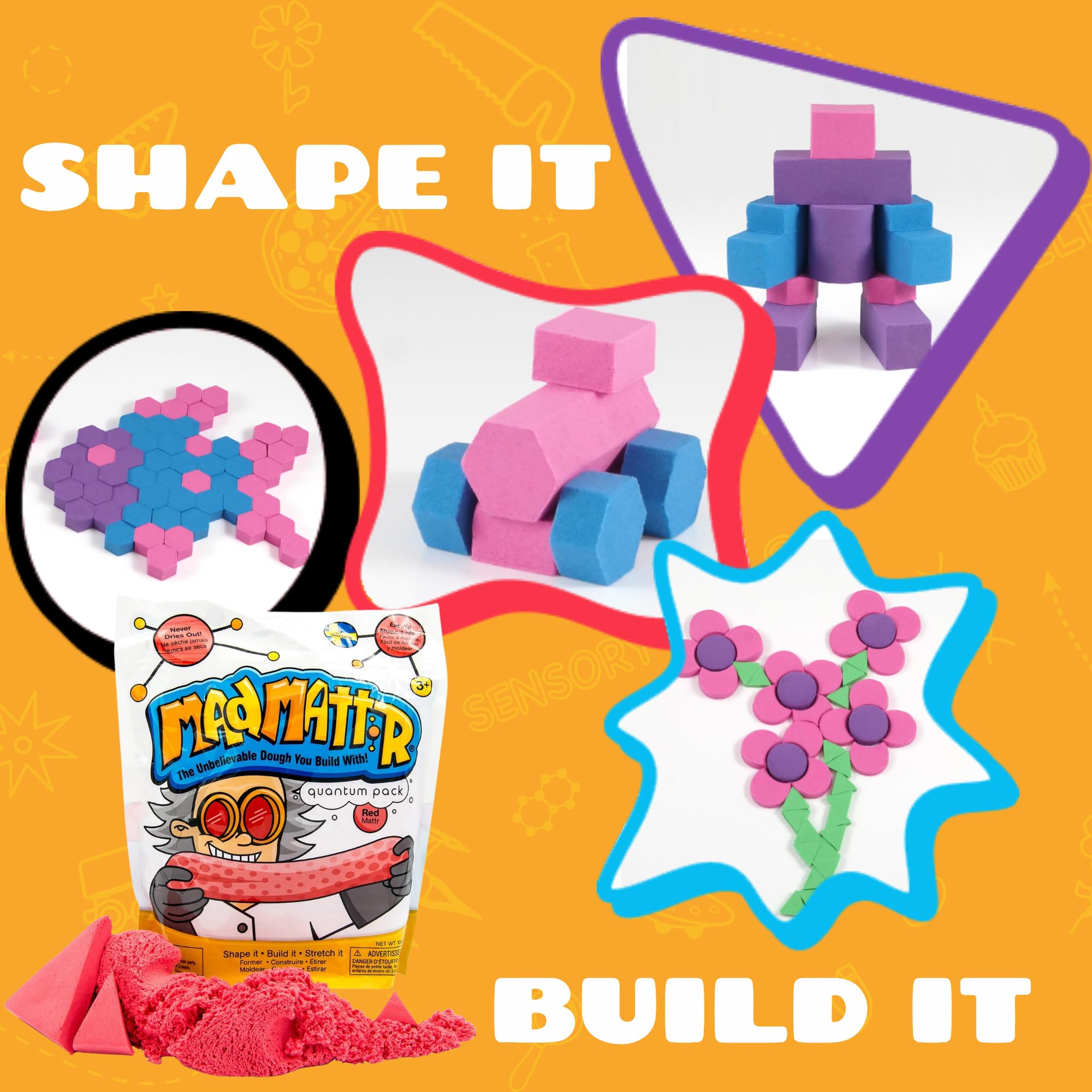 Mad Mattr red mold and shape session with precise control.
