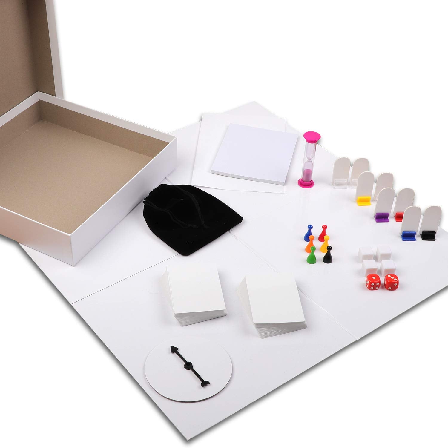 Madanar blank board game kit shows a 20x20 canvas ready for customization for creative classroom projects.
