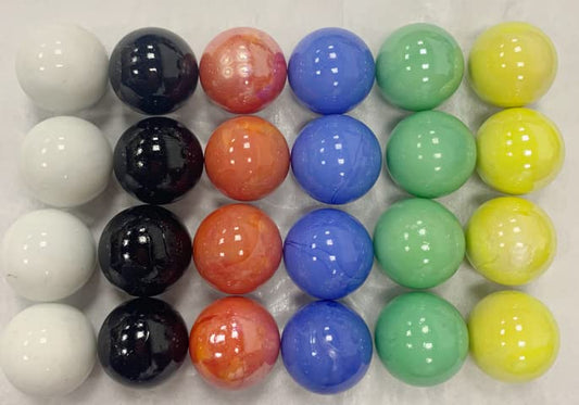 Made In USA Shop Chinese Checkers marble 1 inch shooter for replacements and gameplay
