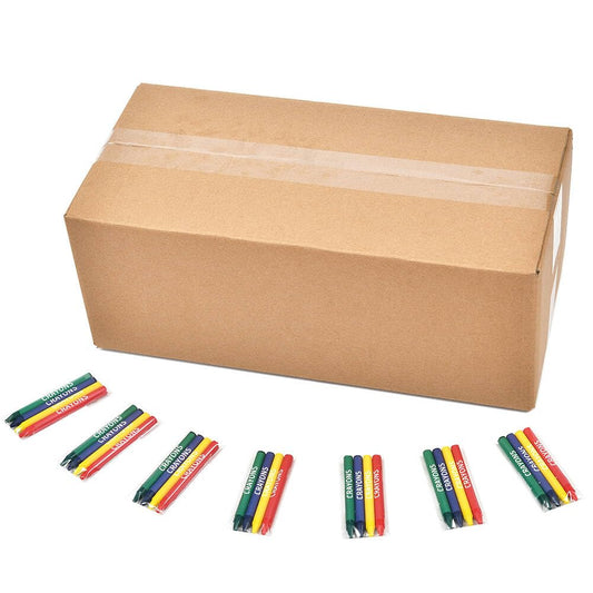 Madisi Crayons Bulk Pack four colors ready for vibrant classroom art