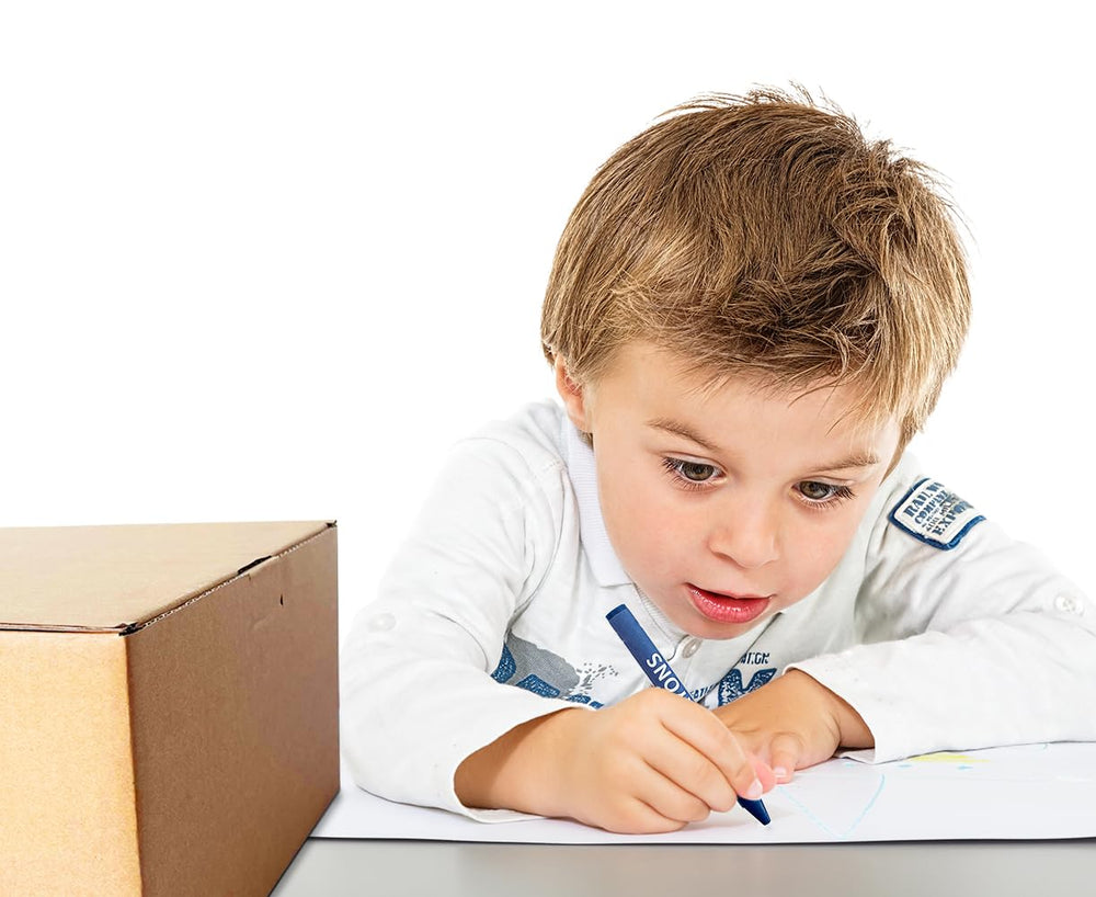 Madisi crayons for home and school use emphasizes non-toxic art projects.