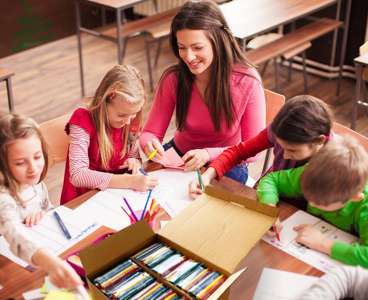 Madisi Crayons kids art time with safe, non-toxic materials.