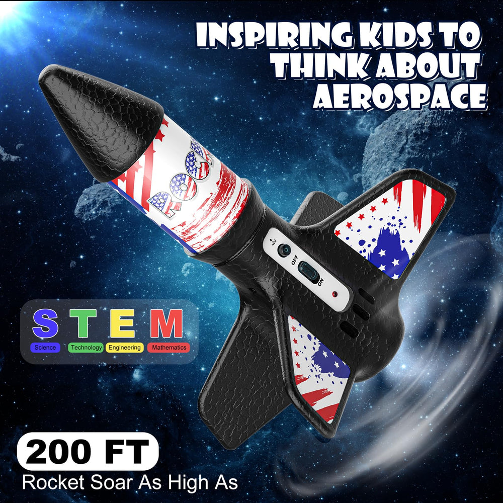 Mafbeanl rocket launcher features safe landing design for gentle returns.