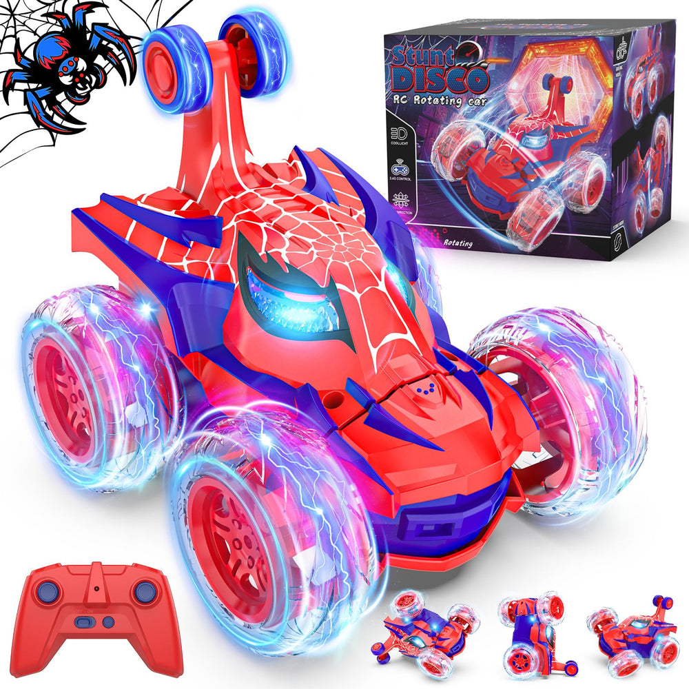 Mafbeanl spider-design RC car front view for imaginative play.