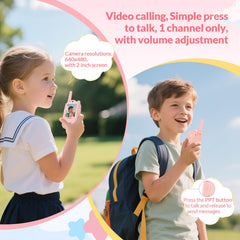 Mafiti 1000 ft range walkie talkies enable play between indoors and open spaces.