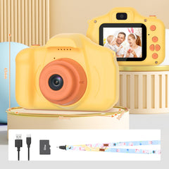 Mafiti Kids Camera orange battery charging highlights quick setup.