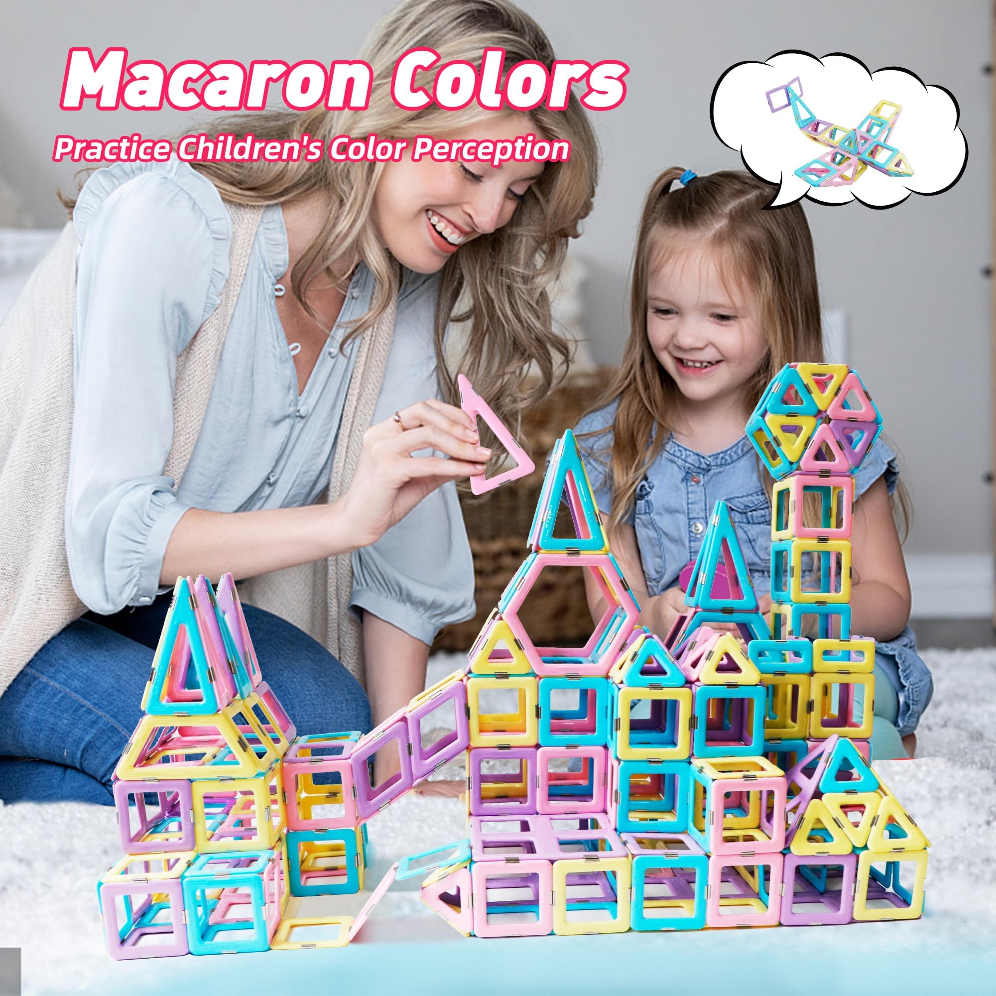 MAGBLOCK castle cards without magnets to spark storytelling