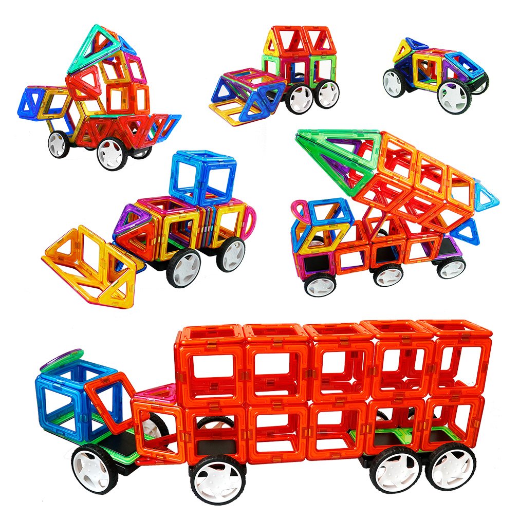 MAGBLOCK compatibility with hole-based blocks enables modular play
