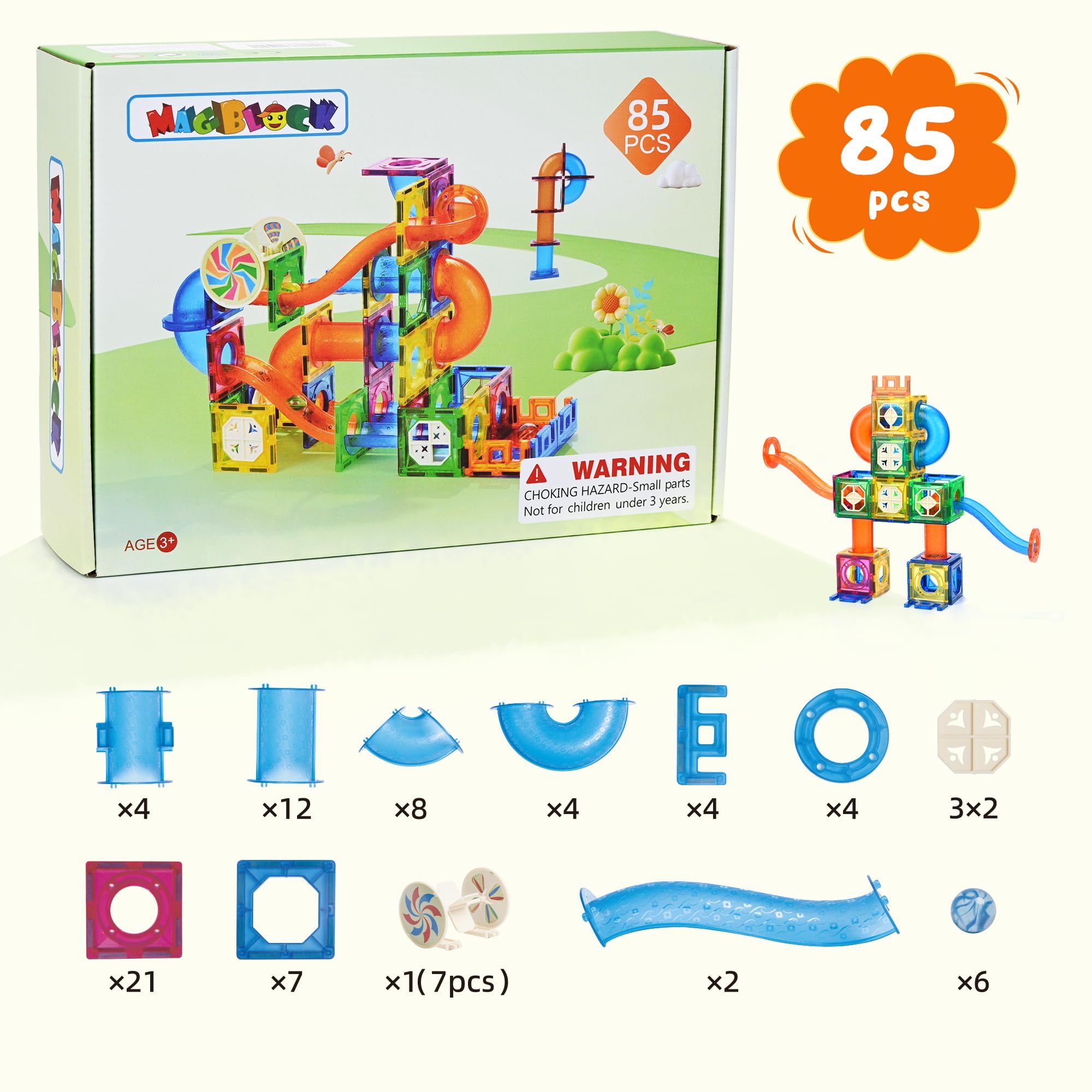 MAGBLOCK educational gift toy for boys and girls