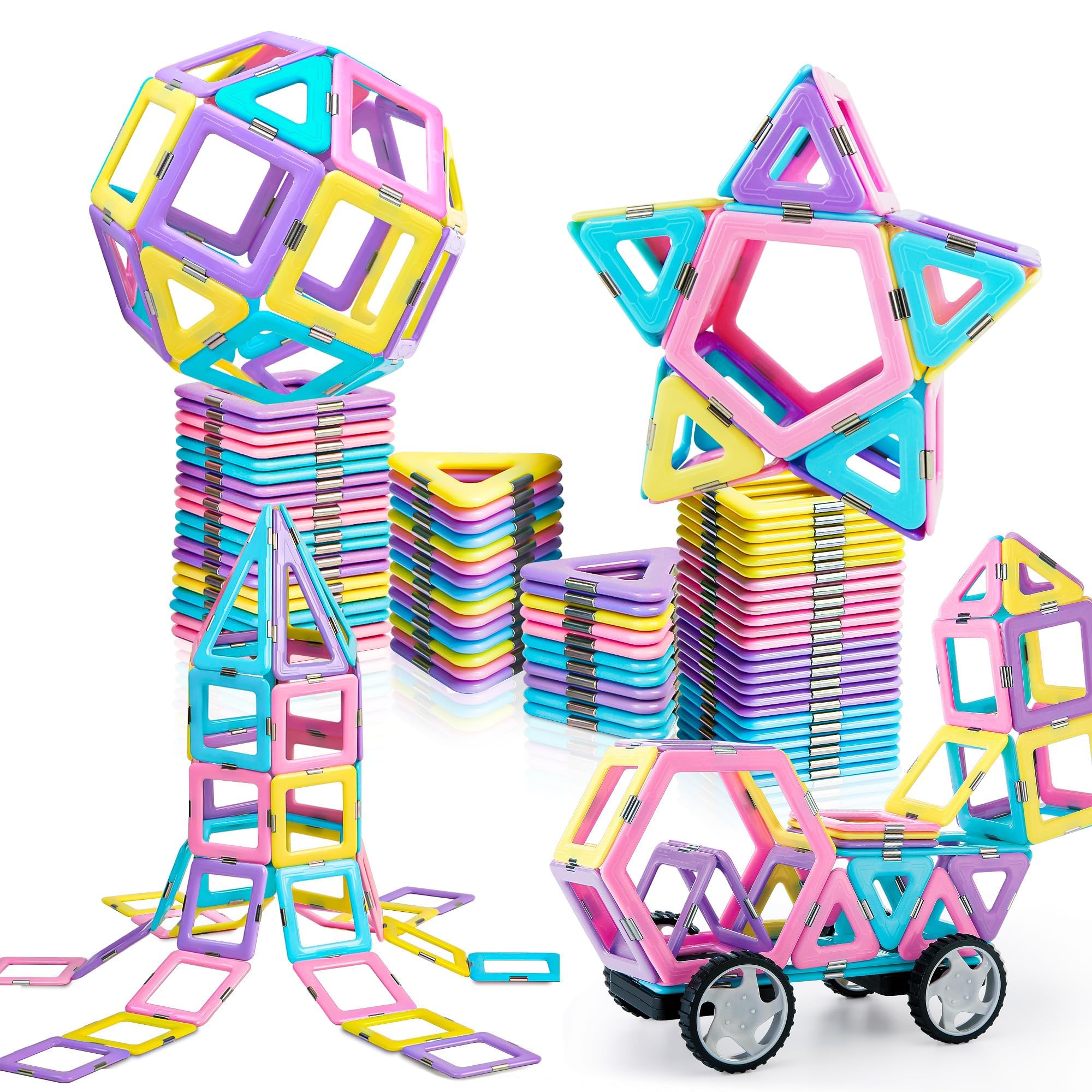 MAGBLOCK gift-ready box with 103-piece set for easy gifting and play