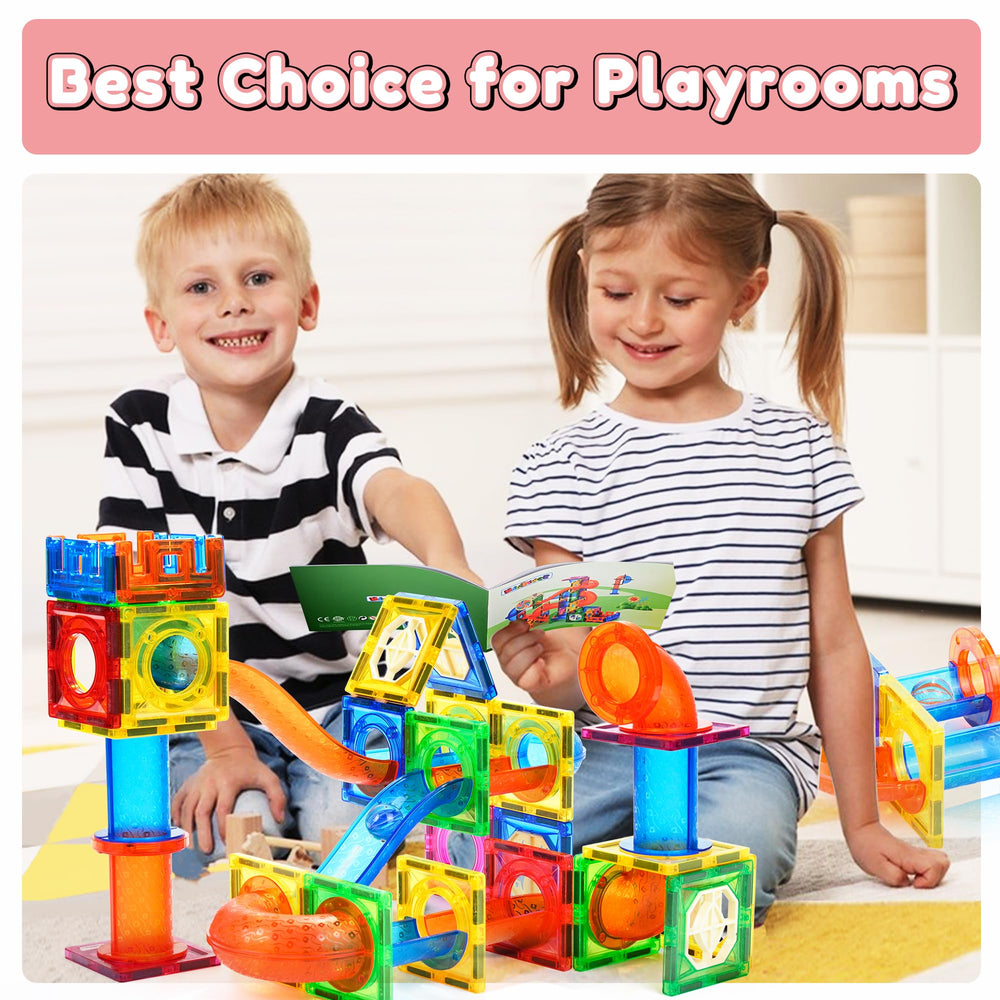 MAGBLOCK magnetic tiles in durable ABS plastic