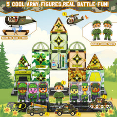 Magbubp explosive magnet cubes add puzzle elements for creative construction play.