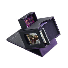 Mage Tech Card Deck Box Commander Display slot shown for easy viewing