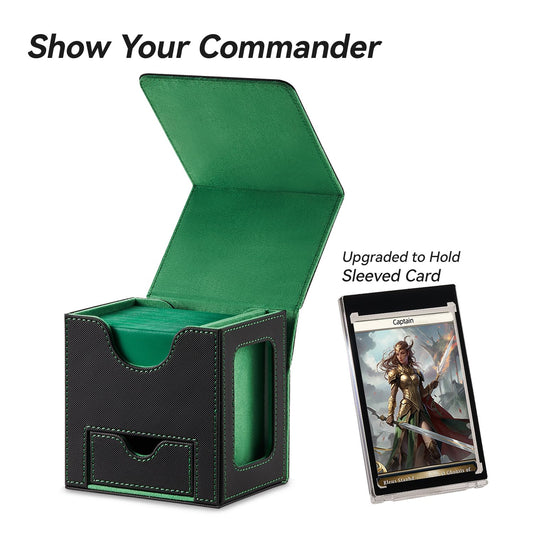 Mage Tech card deck box magnet-closure keeps cards secure during transport