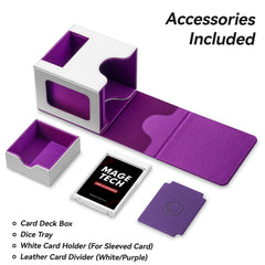 Mage Tech wide-mouth design enabling fast card access mid-game
