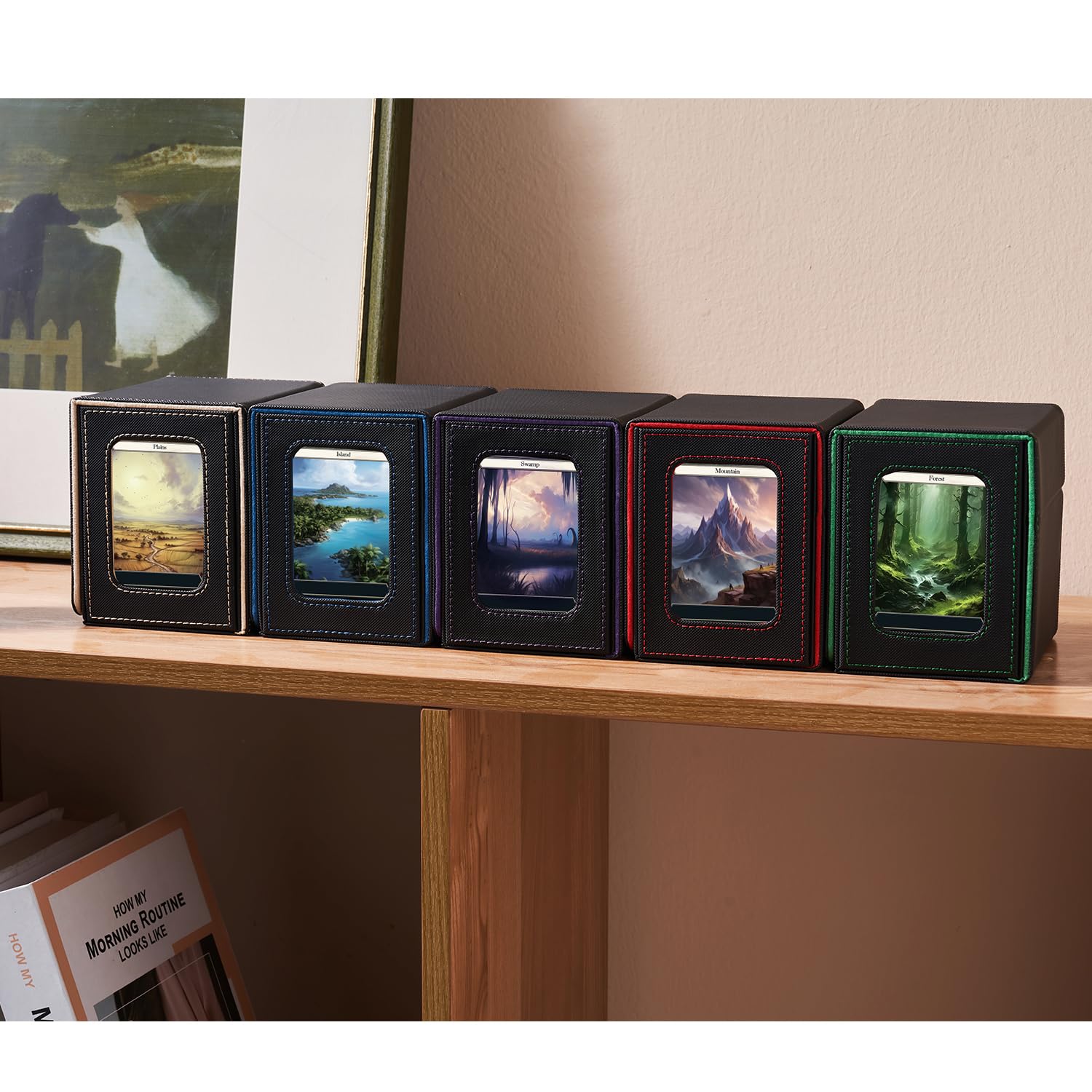 Mage Tech UV-protective card holder preserves Commander card art.