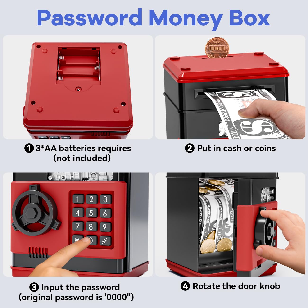 MAGIBX prop money playset included for budgeting and role-play.