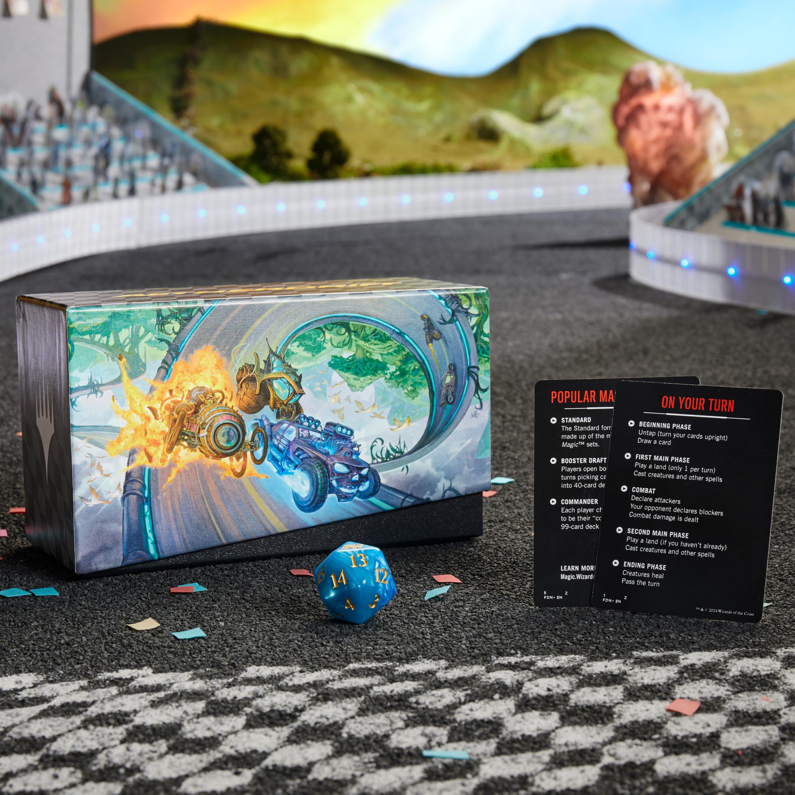 Magic: The Gathering Aetherdrift Bundle accessories enhance play with bundle-exclusive items