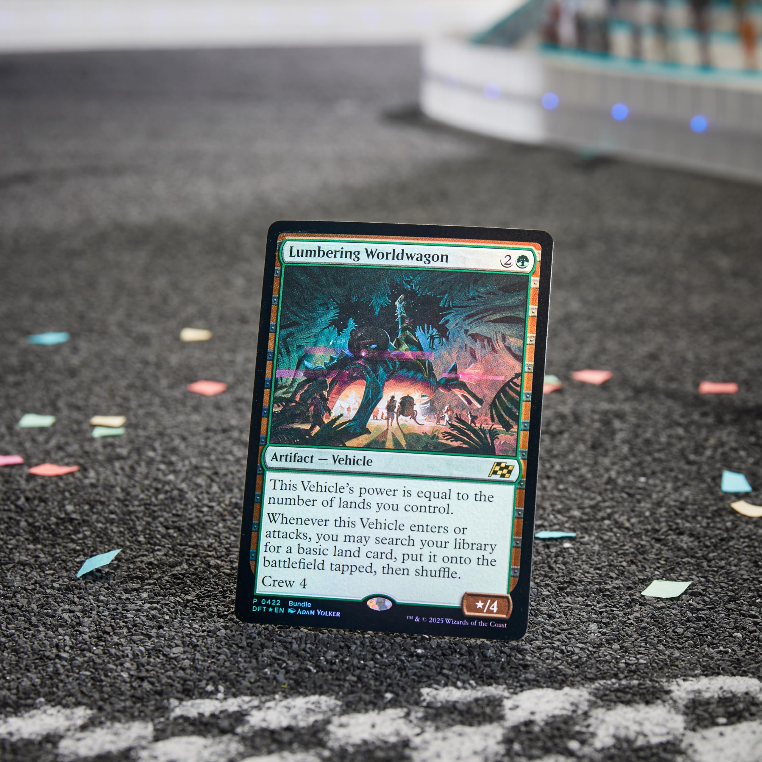 Magic: The Gathering Aetherdrift Bundle card storage box keeps decks organized