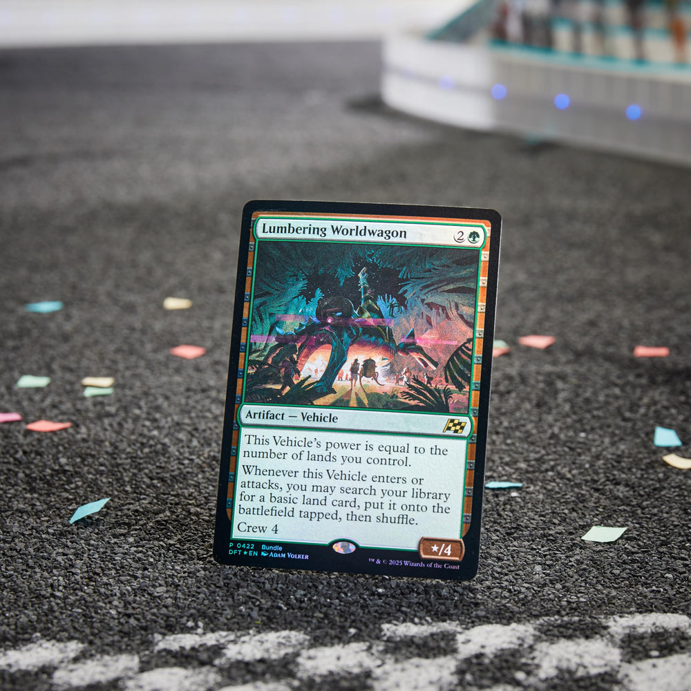 Magic: The Gathering Aetherdrift Bundle card storage box keeps decks organized