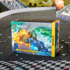 Magic: The Gathering Aetherdrift Bundle promo foil card with exclusive alternate art