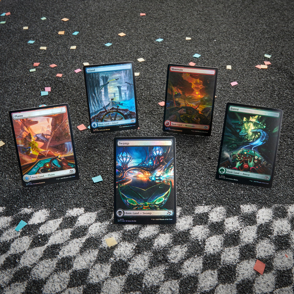 Magic: The Gathering Aetherdrift Bundle reference cards for quick rules and tactics